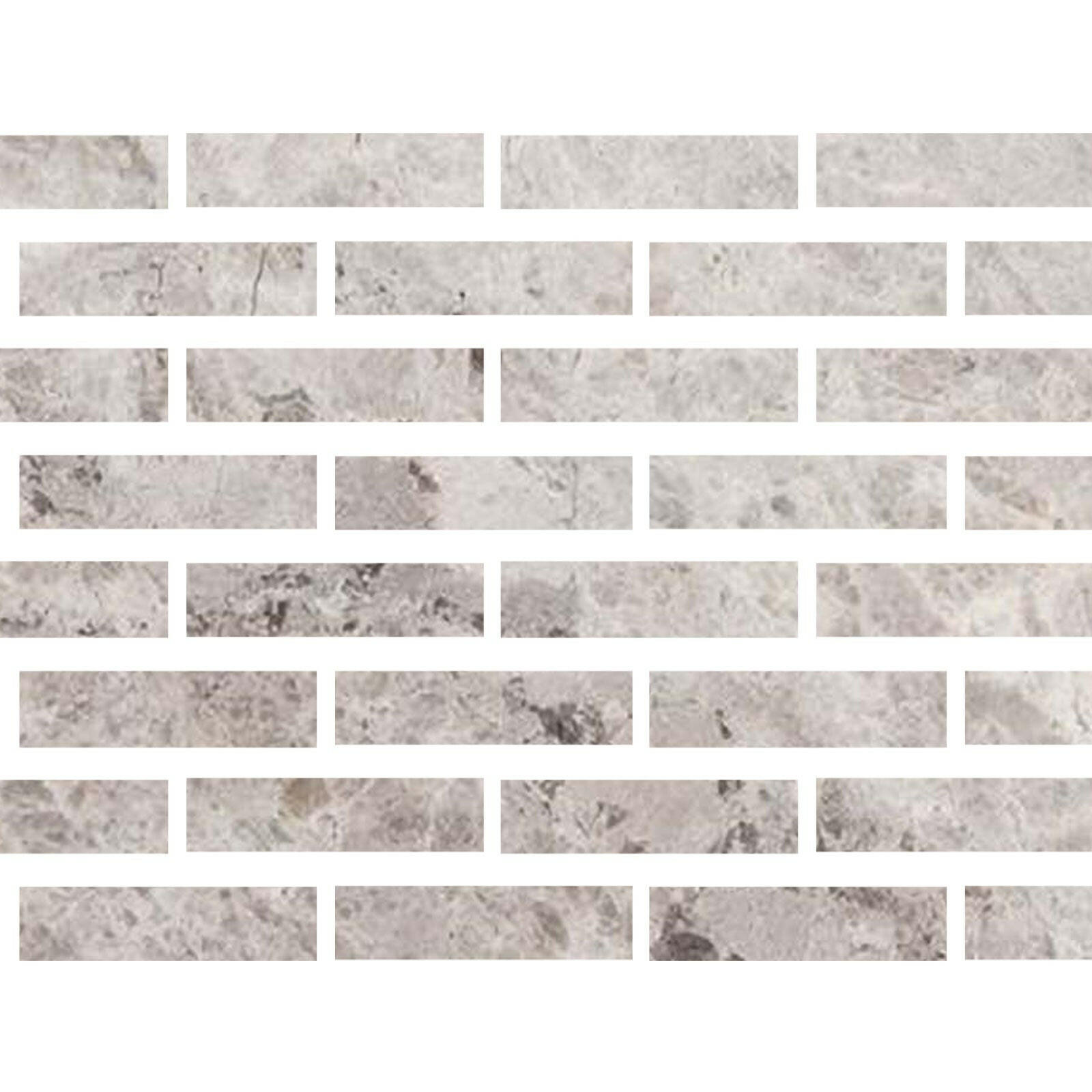 Special Cut | 3x12 Tundra Gray (Atlantic Gray) Marble Polished Tile Special Cut | 3x12 Tundra Gray (Atlantic Gray) Marble Polished Tile - American Tile Depot