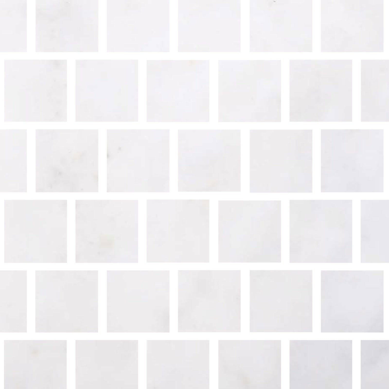 Special Cut | 3x3 Afyon White Marble Polished Tile Special Cut | 3x3 Afyon White Marble Polished Tile - American Tile Depot
