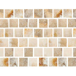 Special Cut | 3x3 Antico Onyx Travertine Filled & Honed Tile Special Cut | 3x3 Antico Onyx Travertine Filled & Honed Tile - American Tile Depot