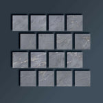 Special Cut | 3x3 Bardiglio Imperiale Marble Polished Tile Special Cut | 3x3 Bardiglio Imperiale Marble Polished Tile - American Tile Depot