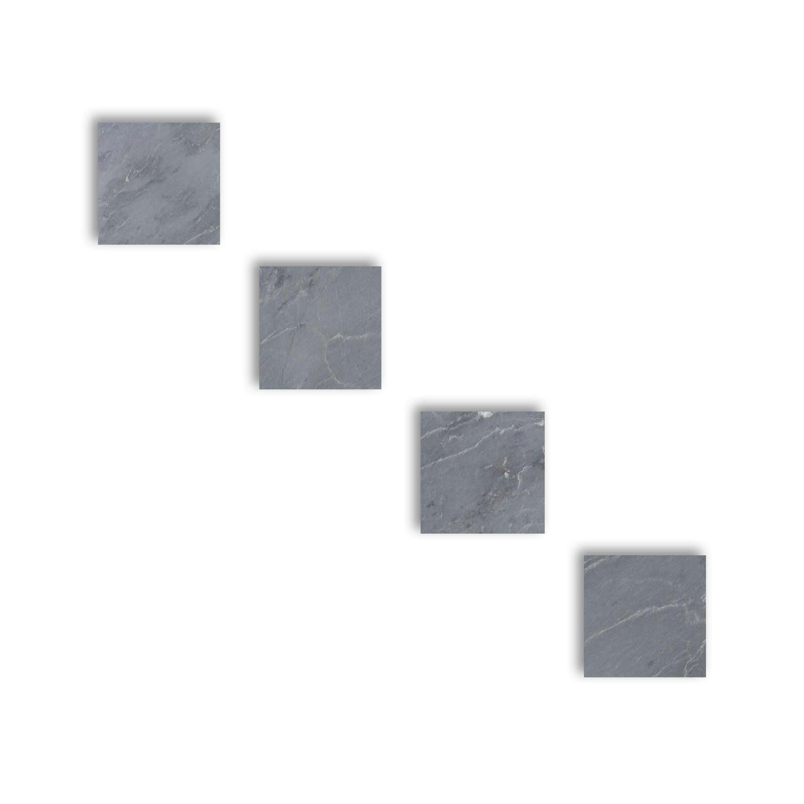 Special Cut | 3x3 Bardiglio Imperiale Marble Polished Tile Special Cut | 3x3 Bardiglio Imperiale Marble Polished Tile - American Tile Depot