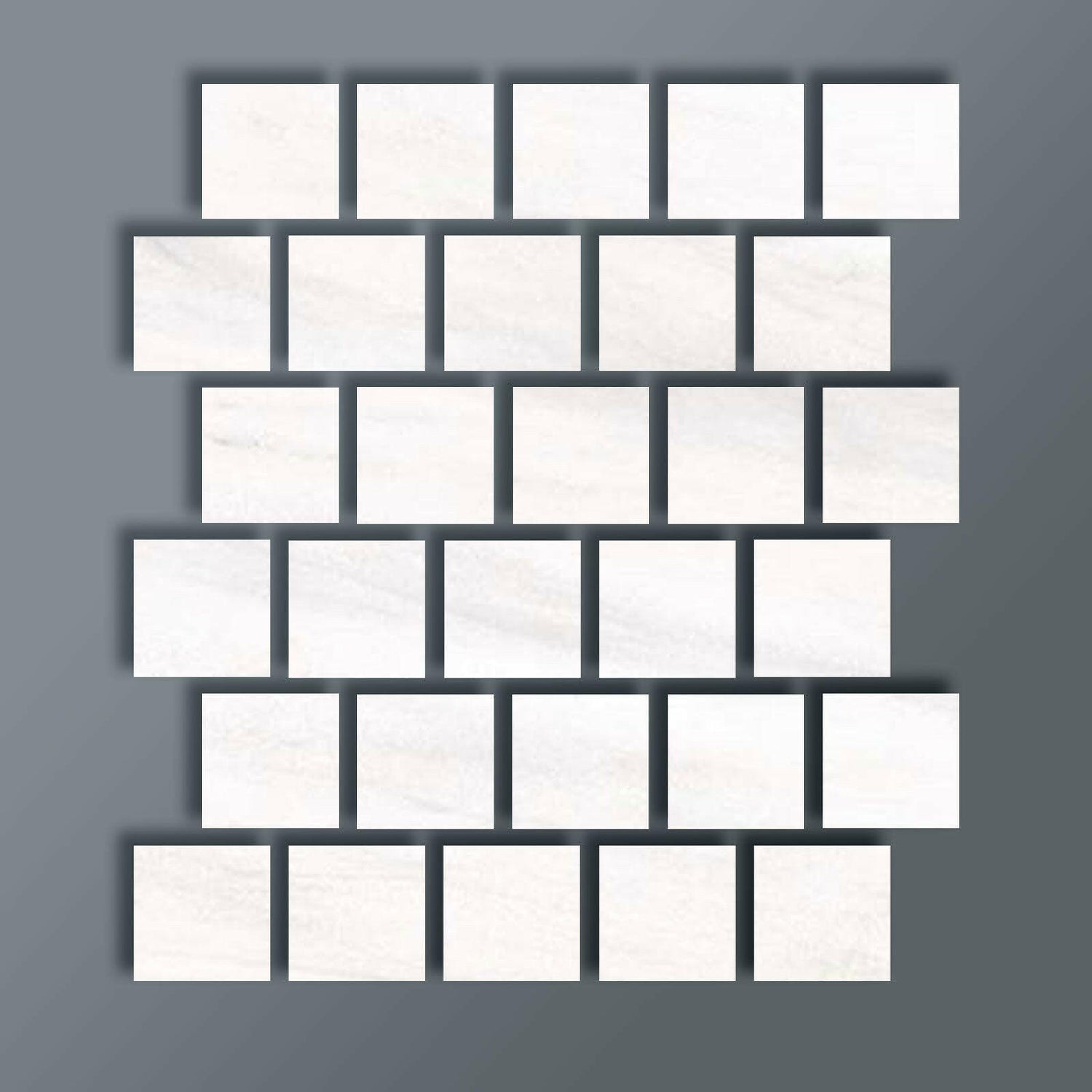 Special Cut | 3x3 Bianco Dolomite Honed Tile Special Cut | 3x3 Bianco Dolomite Honed Tile - American Tile Depot