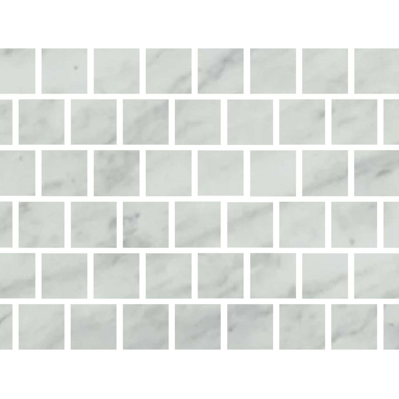 Special Cut | 3x3 Bianco Venatino Marble Polished Tile Special Cut | 3x3 Bianco Venatino Marble Polished Tile - American Tile Depot
