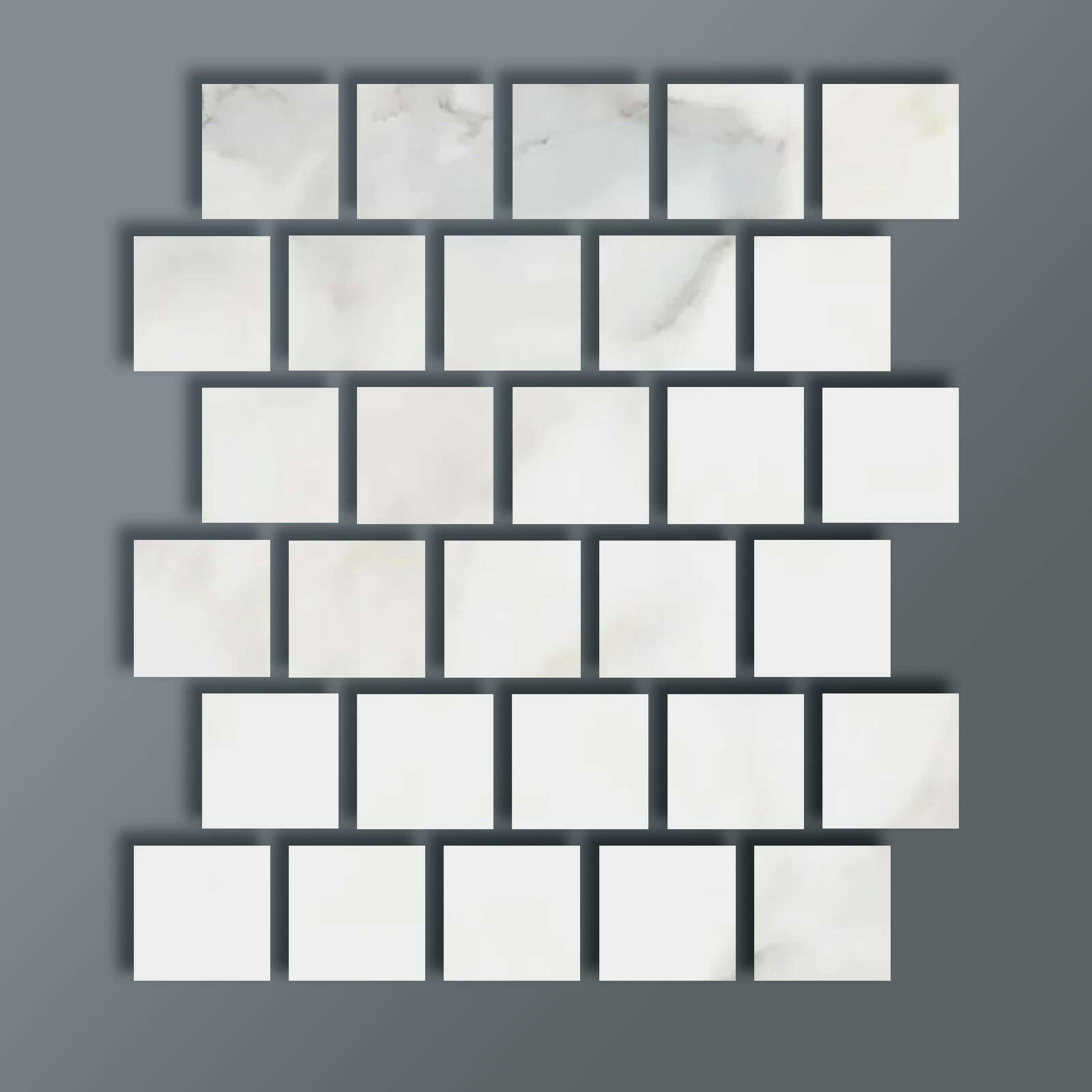 Special Cut | 3x3 Calacatta Oliva Marble Honed Tile Special Cut | 3x3 Calacatta Oliva Marble Honed Tile - American Tile Depot