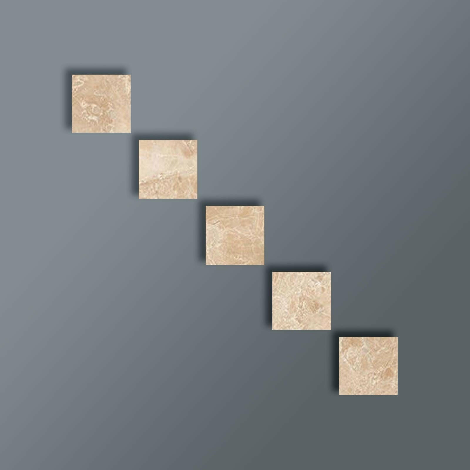Special Cut | 3x3 Cappuccino Marble Polished Tile Special Cut | 3x3 Cappuccino Marble Polished Tile - American Tile Depot