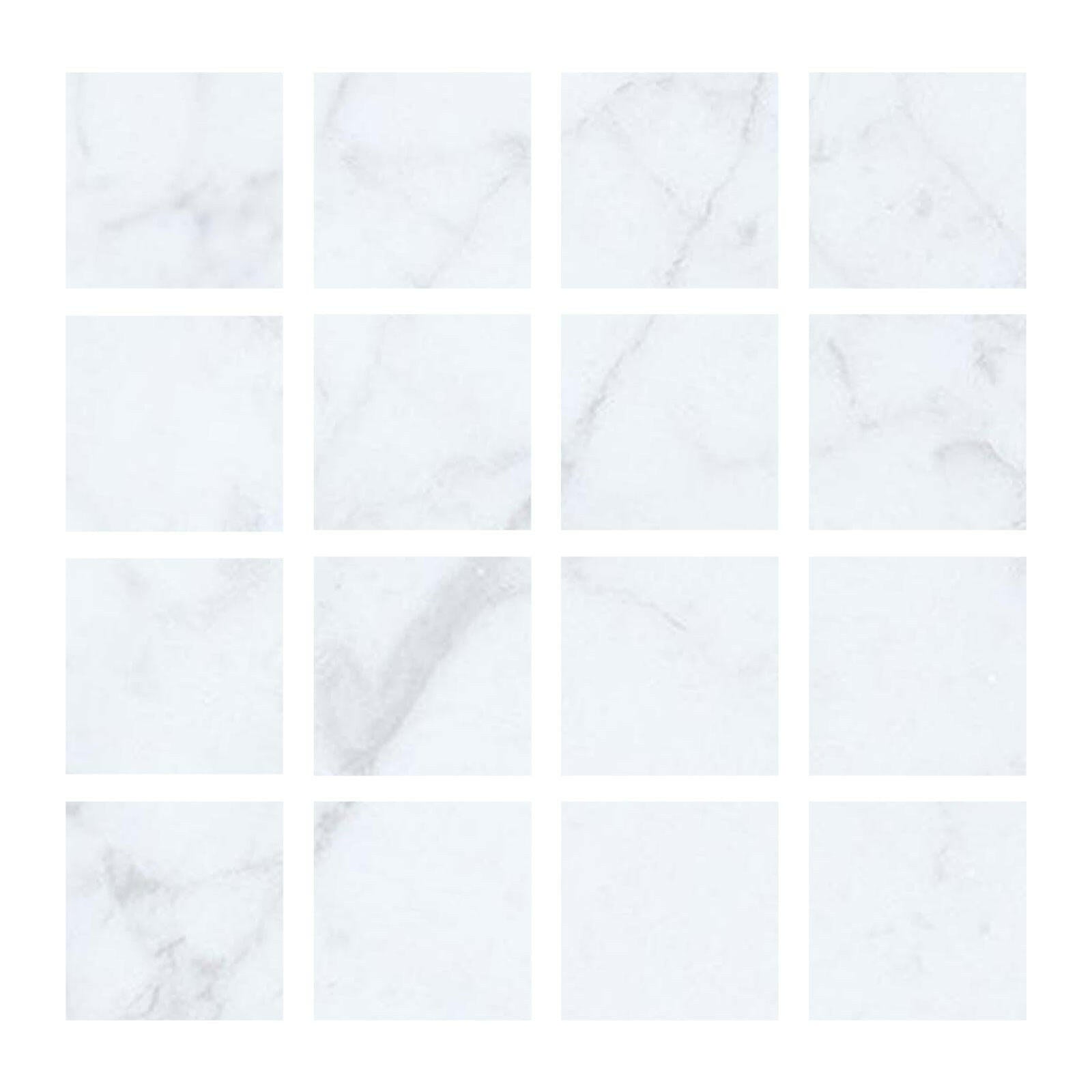 Special Cut | 3x3 Carrara White Marble Polished Tile Special Cut | 3x3 Carrara White Marble Polished Tile - American Tile Depot