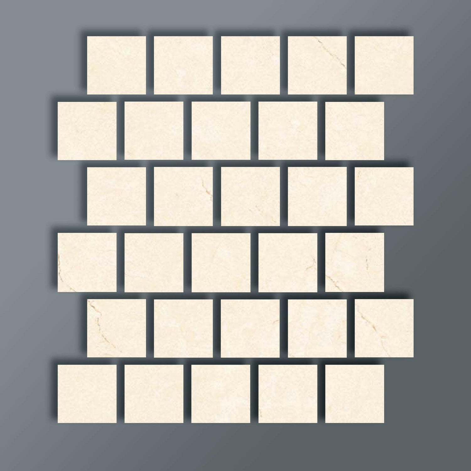 Special Cut | 3x3 Crema Marfil Marble Honed Tile Special Cut | 3x3 Crema Marfil Marble Honed Tile - American Tile Depot