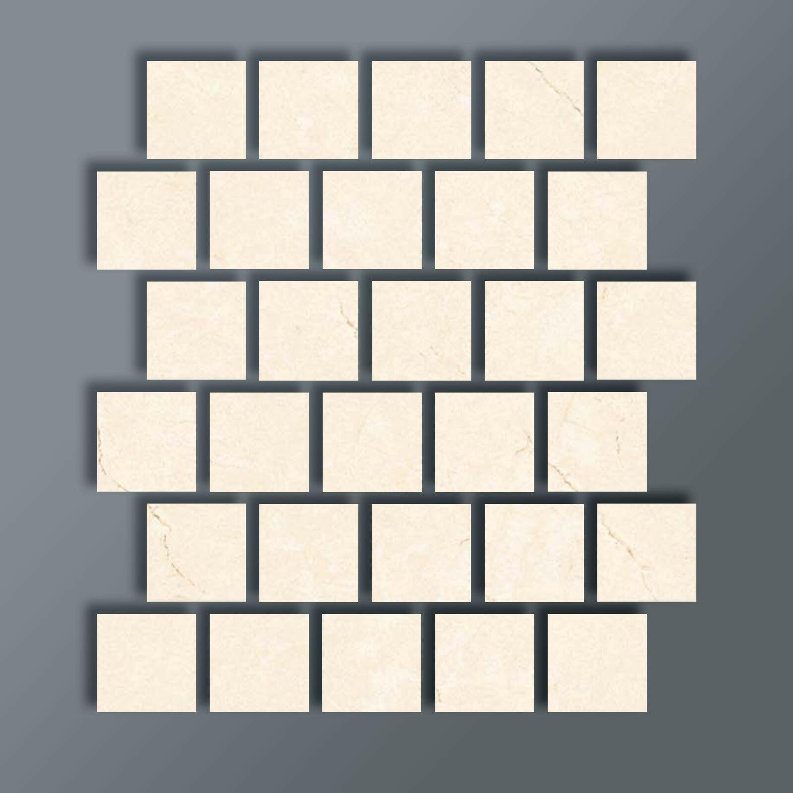 Special Cut | 3x3 Crema Marfil Marble Honed Tile Special Cut | 3x3 Crema Marfil Marble Honed Tile - American Tile Depot