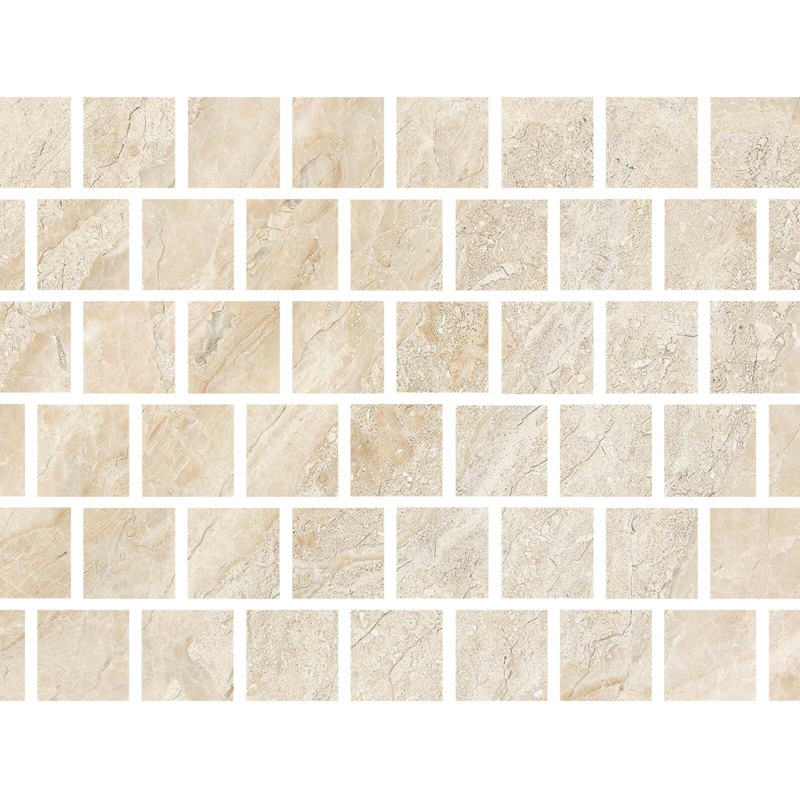Special Cut | 3x3 Diano Royal (Queen Beige) Marble Honed Tile Special Cut | 3x3 Diano Royal (Queen Beige) Marble Honed Tile - American Tile Depot