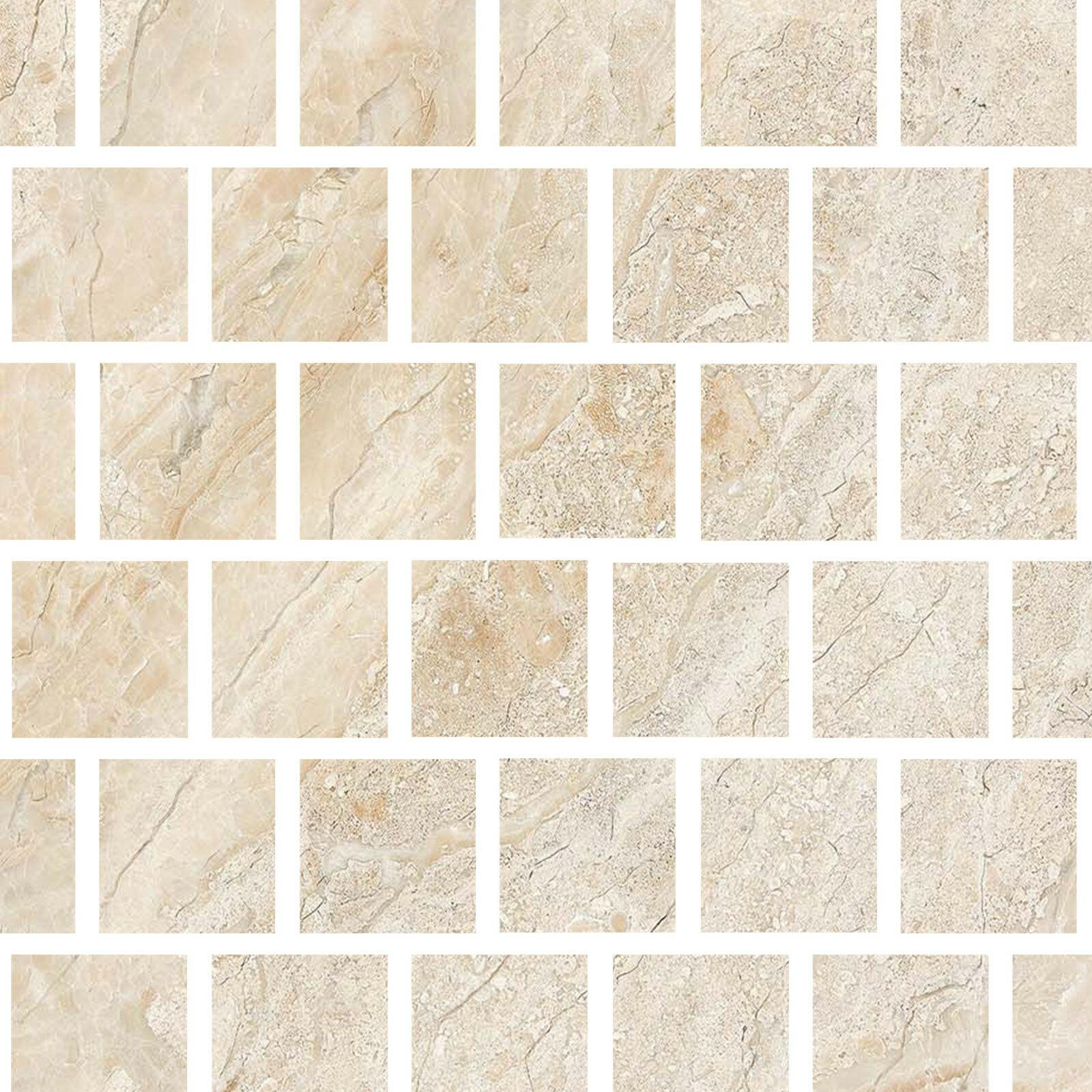 Special Cut | 3x3 Diano Royal (Queen Beige) Marble Honed Tile Special Cut | 3x3 Diano Royal (Queen Beige) Marble Honed Tile - American Tile Depot