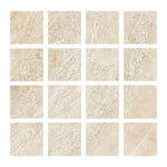 Special Cut | 3x3 Diano Royal (Queen Beige) Marble Honed Tile Special Cut | 3x3 Diano Royal (Queen Beige) Marble Honed Tile - American Tile Depot