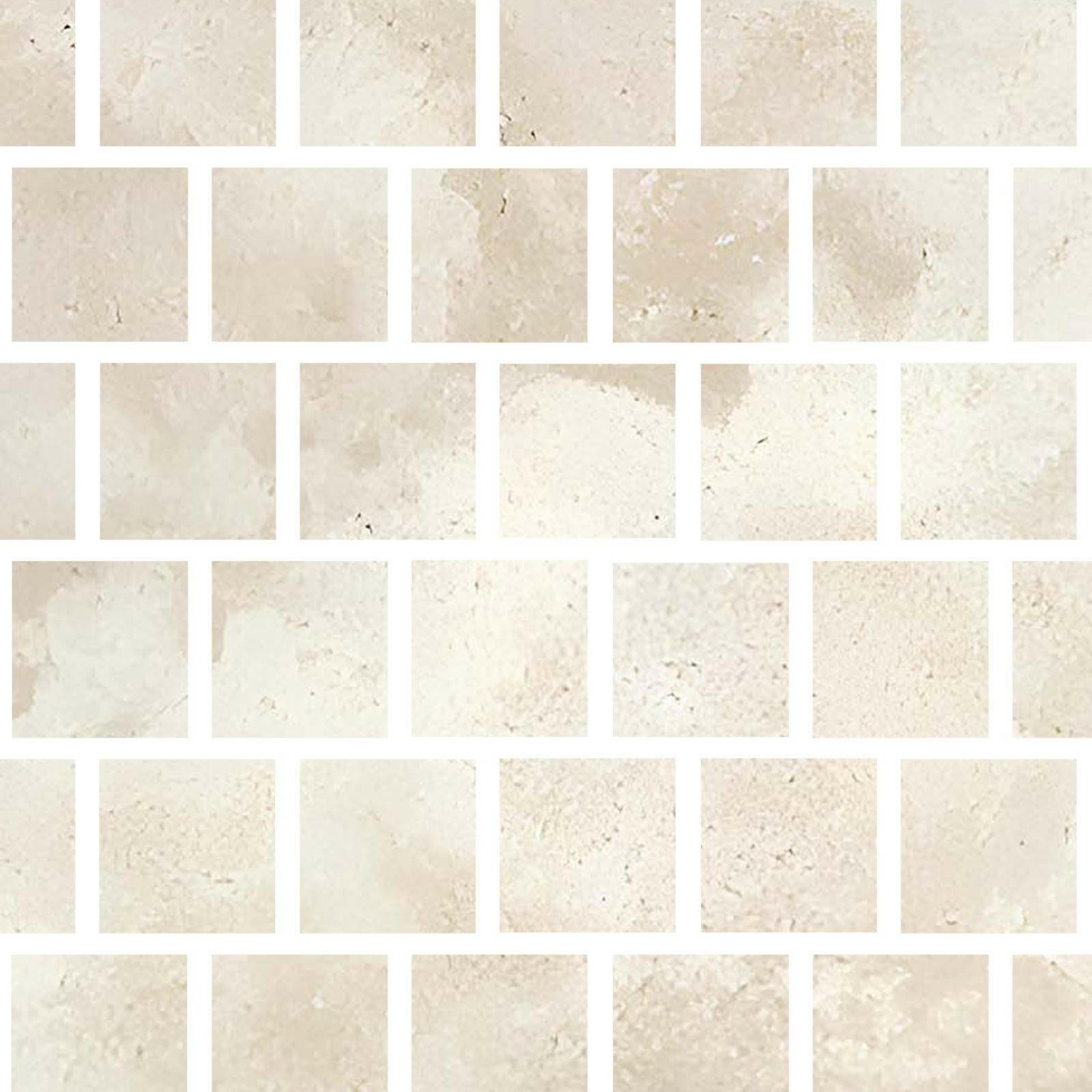 Special Cut | 3x3 Durango Cream Travertine Filled & Honed Tile Special Cut | 3x3 Durango Cream Travertine Filled & Honed Tile - American Tile Depot
