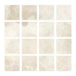 Special Cut | 3x3 Durango Cream Travertine Filled & Honed Tile Special Cut | 3x3 Durango Cream Travertine Filled & Honed Tile - American Tile Depot