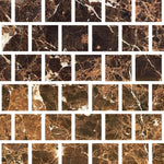 Special Cut | 3x3 Emperador Dark Marble Polished Tile Special Cut | 3x3 Emperador Dark Marble Polished Tile - American Tile Depot