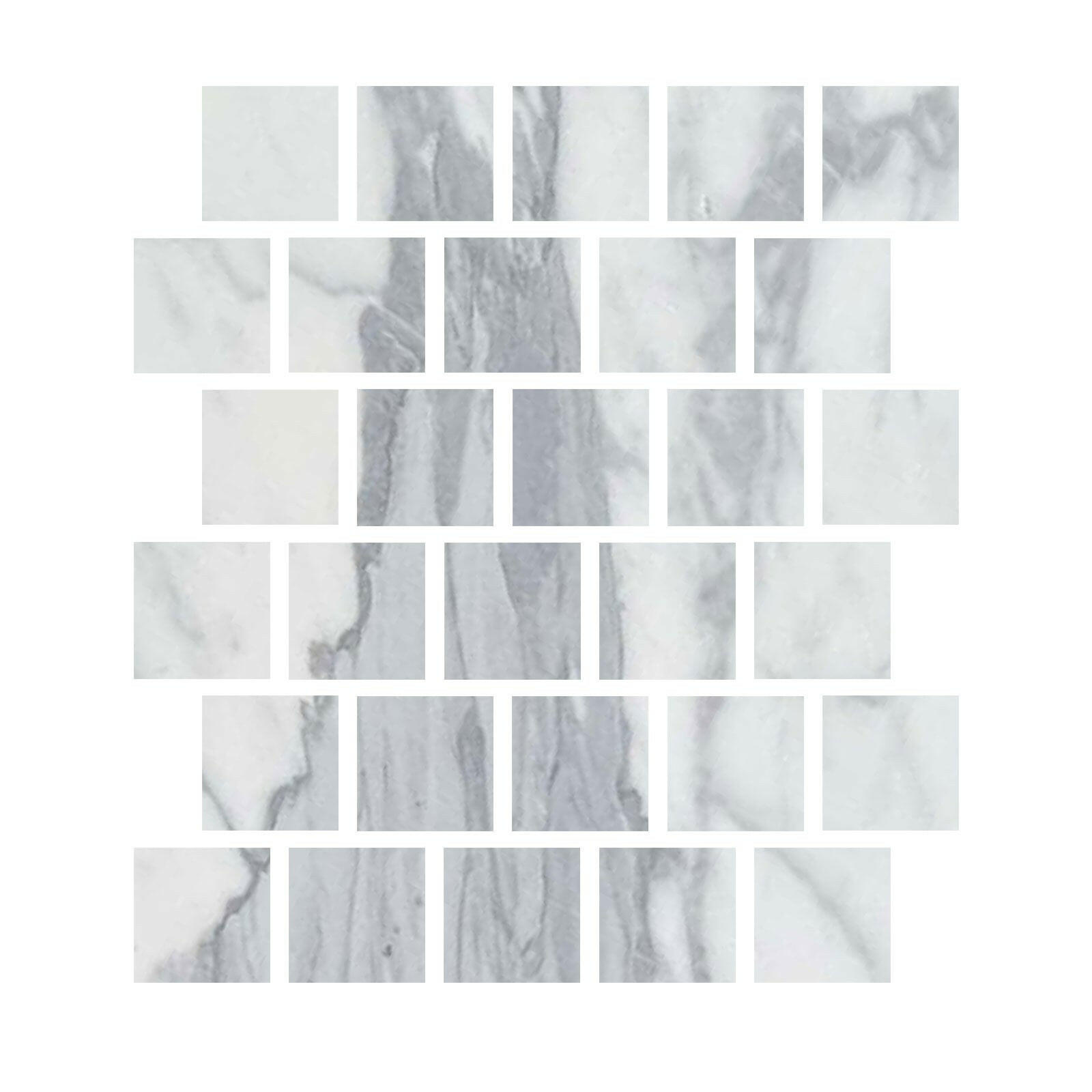 Special Cut | 3x3 Italian Statuary White Marble Honed Tile Special Cut | 3x3 Italian Statuary White Marble Honed Tile - American Tile Depot