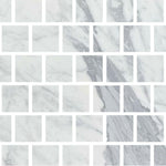 Special Cut | 3x3 Italian Statuary White Marble Honed Tile Special Cut | 3x3 Italian Statuary White Marble Honed Tile - American Tile Depot