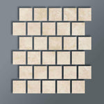 Special Cut | 3x3 Ivory Travertine Filled & Honed Tile Special Cut | 3x3 Ivory Travertine Filled & Honed Tile - American Tile Depot