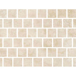 Special Cut | 3x3 Ivory Travertine Filled & Honed Tile Special Cut | 3x3 Ivory Travertine Filled & Honed Tile - American Tile Depot