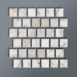 Special Cut | 3x3 Malibu Travertine Filled & Honed Tile Special Cut | 3x3 Malibu Travertine Filled & Honed Tile - American Tile Depot
