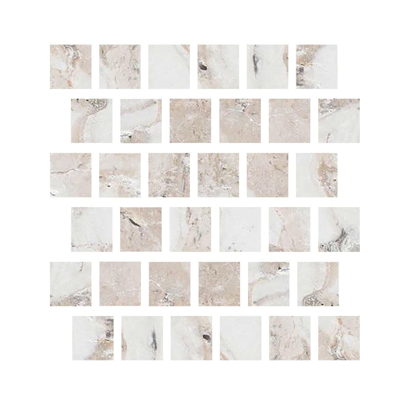 Special Cut | 3x3 Malibu Travertine Filled & Honed Tile Special Cut | 3x3 Malibu Travertine Filled & Honed Tile - American Tile Depot