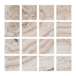 Special Cut | 3x3 Malibu Travertine Filled & Honed Tile Special Cut | 3x3 Malibu Travertine Filled & Honed Tile - American Tile Depot