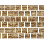 Special Cut | 3x3 Noce Exotic Travertine (Vein-Cut) Filled & Honed Tile Special Cut | 3x3 Noce Exotic Travertine (Vein-Cut) Filled & Honed Tile - American Tile Depot