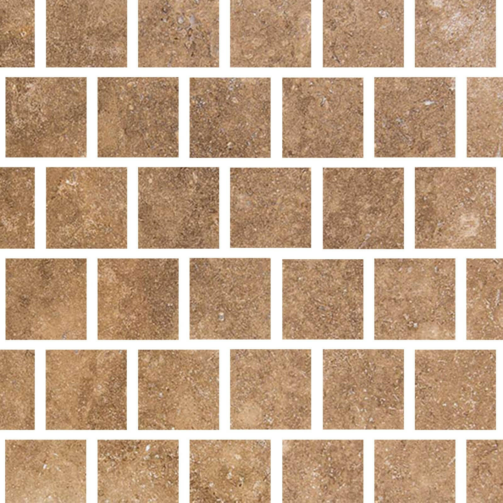 Special Cut | 3x3 Noce Travertine Filled & Honed Tile Special Cut | 3x3 Noce Travertine Filled & Honed Tile - American Tile Depot