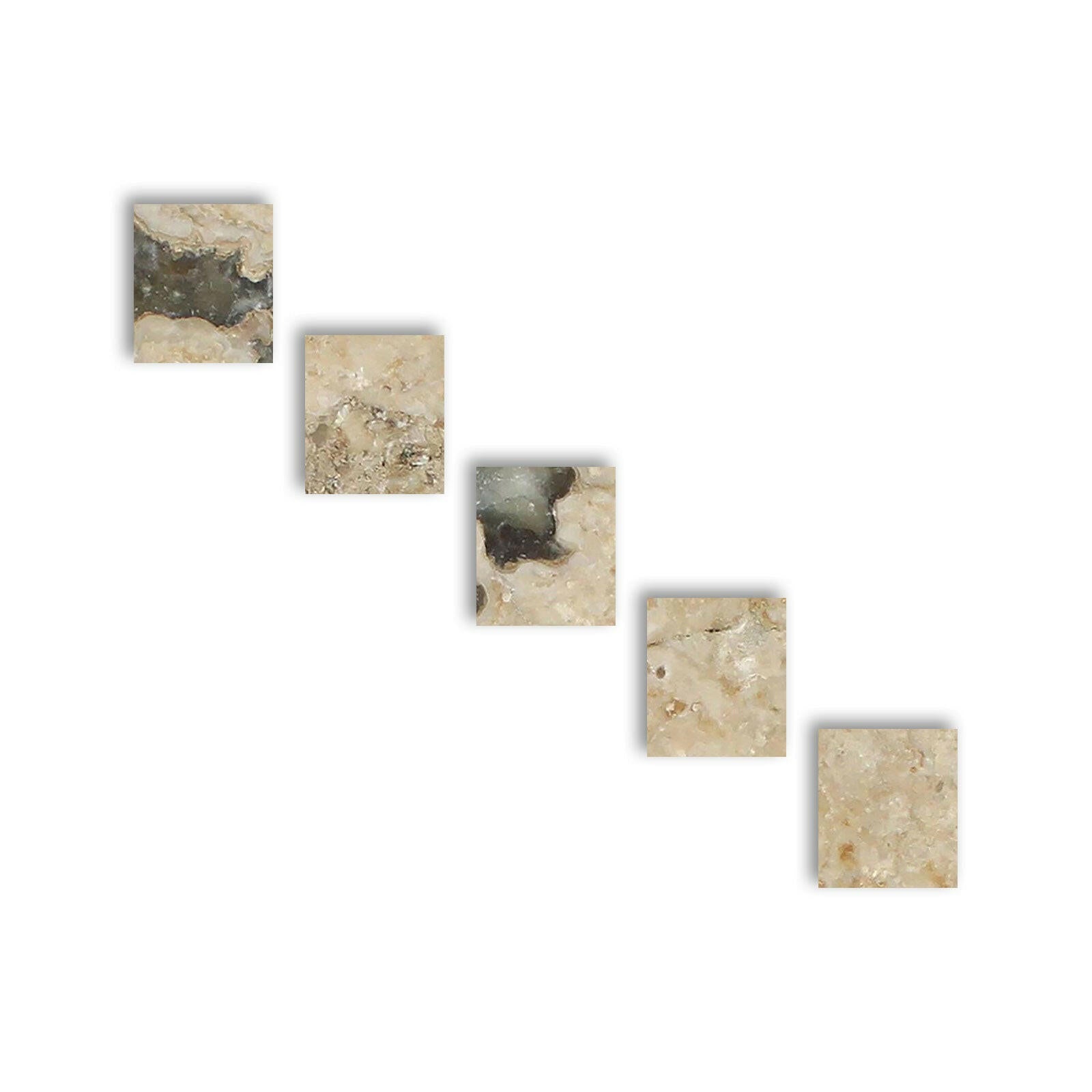 Special Cut | 3x3 Philadelphia Travertine Filled & Honed Tile Special Cut | 3x3 Philadelphia Travertine Filled & Honed Tile - American Tile Depot