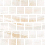 Special Cut | 3x3 Premium White Onyx VEIN-CUT Polished Tile - American Tile Depot