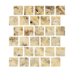 Special Cut | 3x3 Scabos Travertine Filled & Honed Tile Special Cut | 3x3 Scabos Travertine Filled & Honed Tile - American Tile Depot