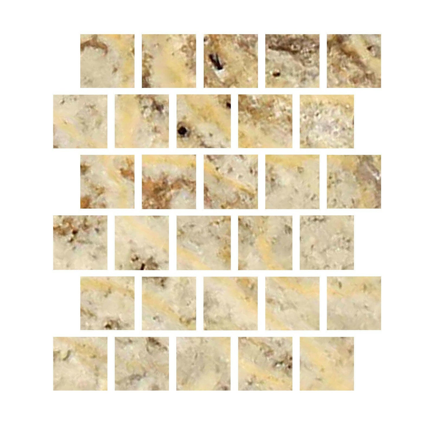 Special Cut | 3x3 Scabos Travertine Filled & Honed Tile Special Cut | 3x3 Scabos Travertine Filled & Honed Tile - American Tile Depot