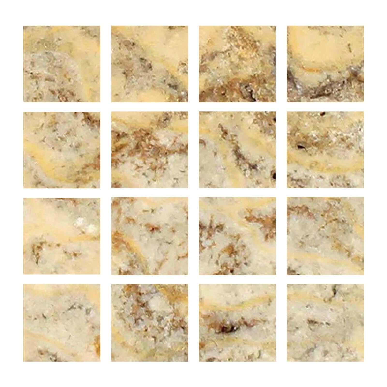 Special Cut | 3x3 Scabos Travertine Filled & Polished Tile Special Cut | 3x3 Scabos Travertine Filled & Polished Tile - American Tile Depot