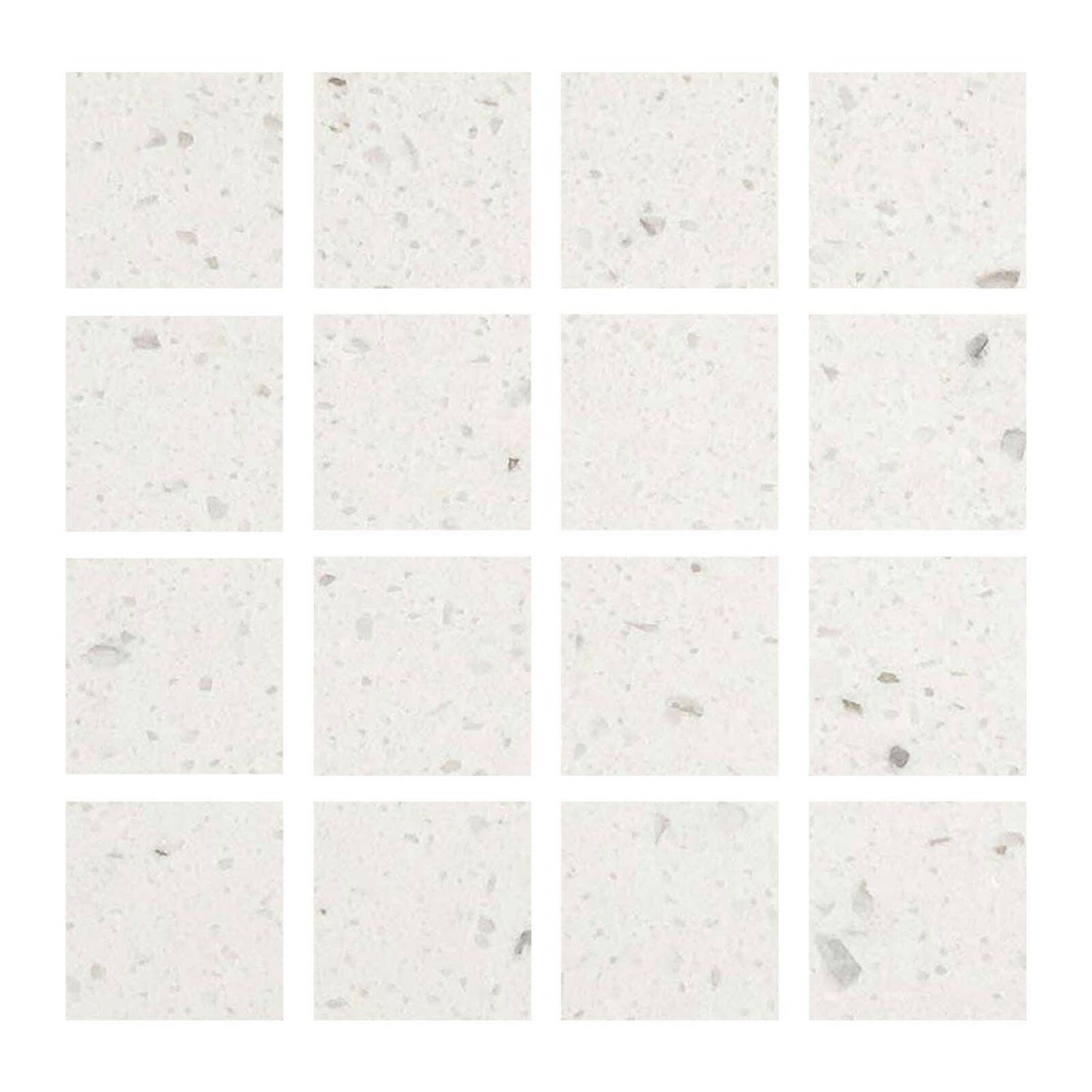 Special Cut | 3x3 Terrazzo Silver Marble Polished Tile Special Cut | 3x3 Terrazzo Silver Marble Polished Tile - American Tile Depot