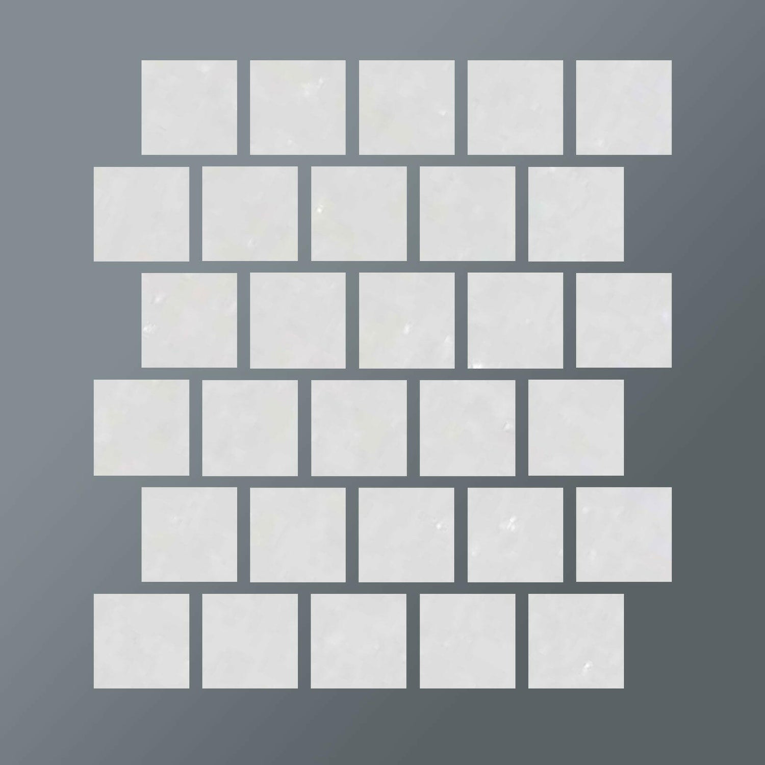 Special Cut | 3x3 Thassos White Marble Honed Tile Special Cut | 3x3 Thassos White Marble Honed Tile - American Tile Depot
