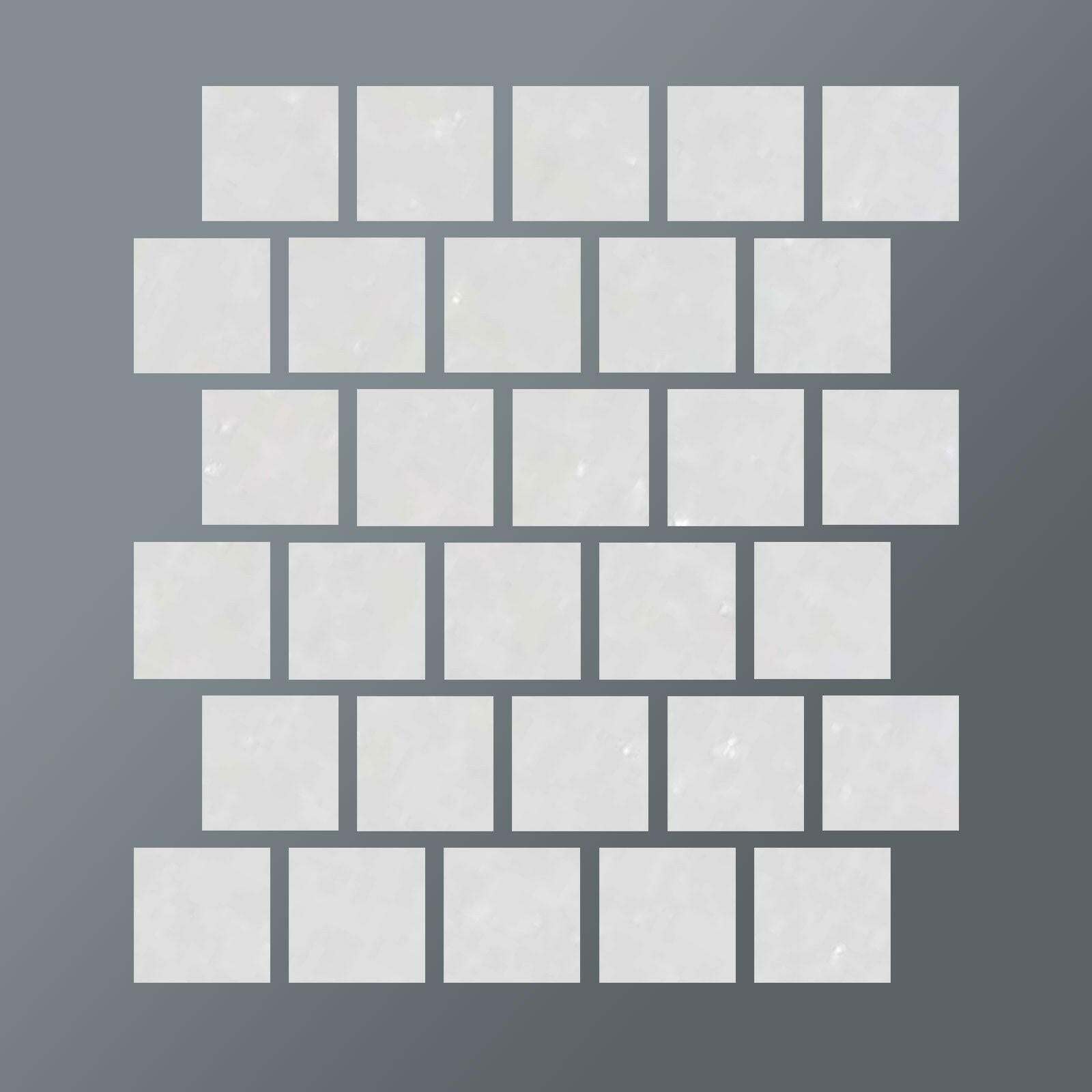 Special Cut | 3x3 Thassos White Marble Honed Tile Special Cut | 3x3 Thassos White Marble Honed Tile - American Tile Depot