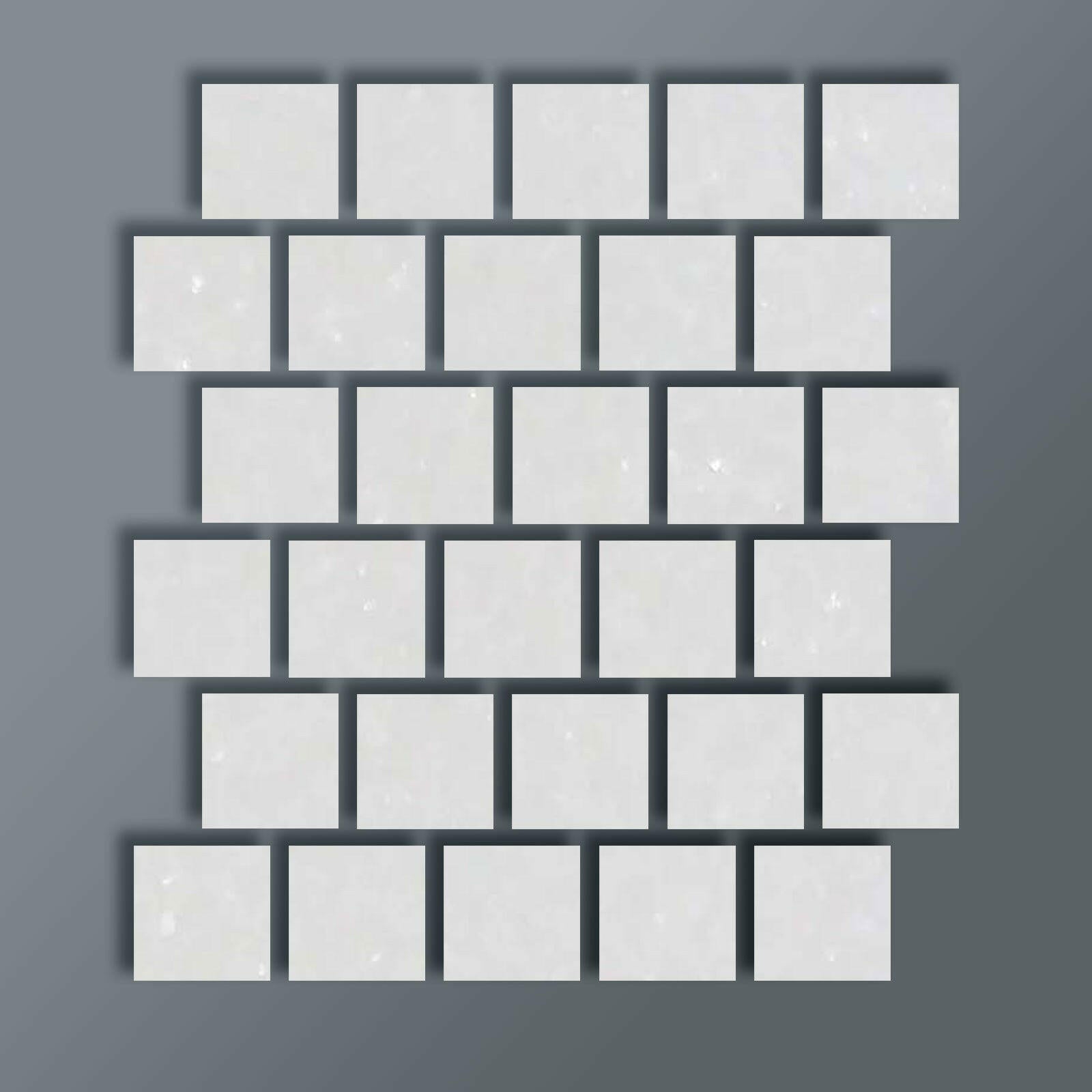 Special Cut | 3x3 Thassos White Marble Polished Tile Special Cut | 3x3 Thassos White Marble Polished Tile - American Tile Depot