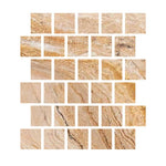 Special Cut | 3x3 Valencia Travertine Filled & Honed Tile Special Cut | 3x3 Valencia Travertine Filled & Honed Tile - American Tile Depot