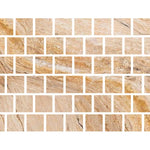 Special Cut | 3x3 Valencia Travertine Filled & Honed Tile Special Cut | 3x3 Valencia Travertine Filled & Honed Tile - American Tile Depot