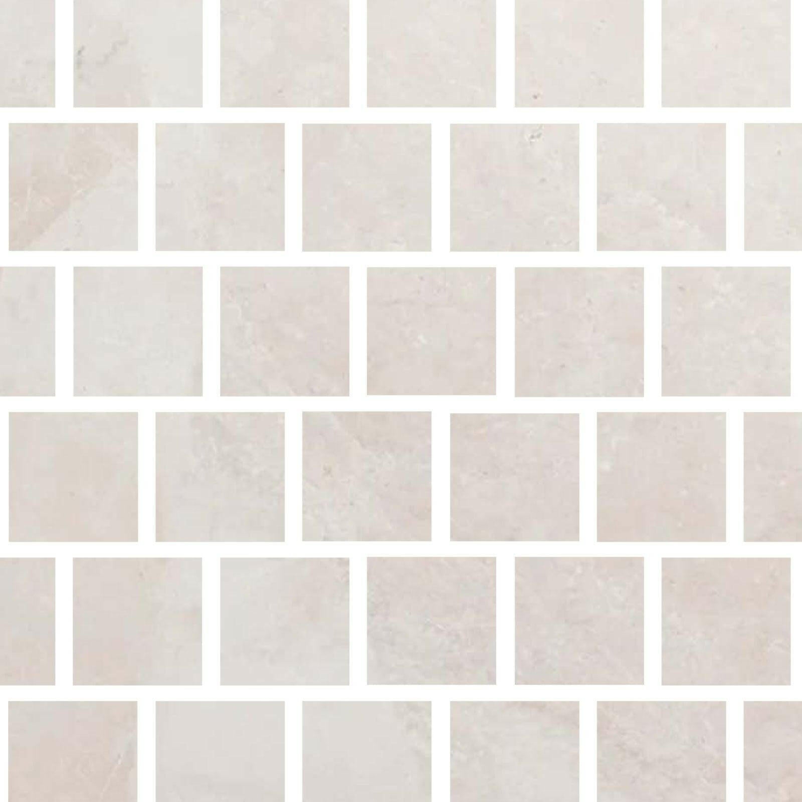 Special Cut | 3x3 White Pearl / Botticino Marble Polished Tile Special Cut | 3x3 White Pearl / Botticino Marble Polished Tile - American Tile Depot