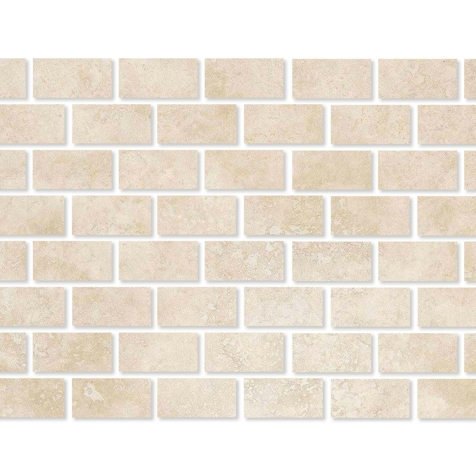 Special Cut | 3x6 Ivory Travertine Filled & Polished Tile - American Tile Depot