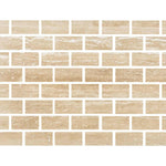 Special Cut | 3x6 Ivory Travertine Vein Cut Filled & Polished Tile Special Cut | 3x6 Ivory Travertine Vein Cut Filled & Polished Tile - American Tile Depot