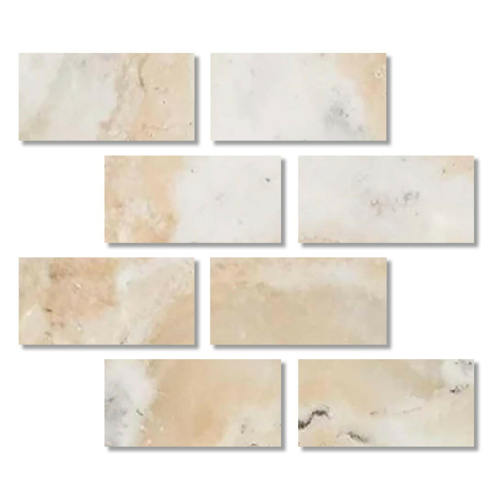Special Cut | 3x6 Latravonya Travertine Filled & Honed Tile Special Cut | 3x6 Latravonya Travertine Filled & Honed Tile - American Tile Depot
