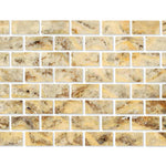 Special Cut | 3x6 Scabos Travertine Filled & Honed Tile Special Cut | 3x6 Scabos Travertine Filled & Honed Tile - American Tile Depot