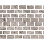 Special Cut | 3x6 Silver Travertine Filled & Honed Tile Special Cut | 3x6 Silver Travertine Filled & Honed Tile - American Tile Depot