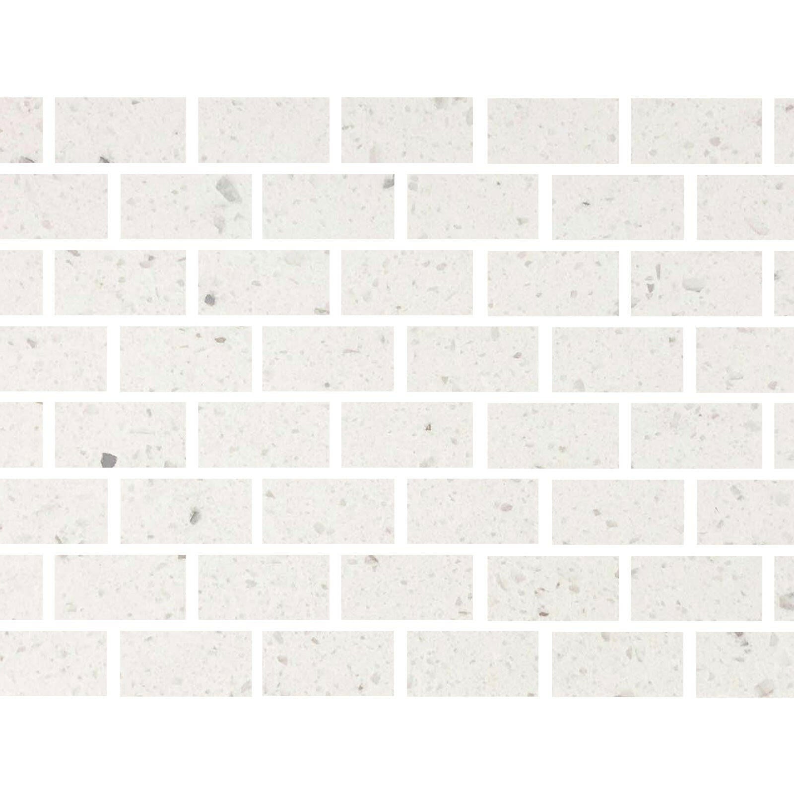 Special Cut | 3x6 Terrazzo Silver Marble Polished Tile Special Cut | 3x6 Terrazzo Silver Marble Polished Tile - American Tile Depot