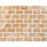 Special Cut | 3x6 Valencia Travertine Filled & Honed Tile Special Cut | 3x6 Valencia Travertine Filled & Honed Tile - American Tile Depot