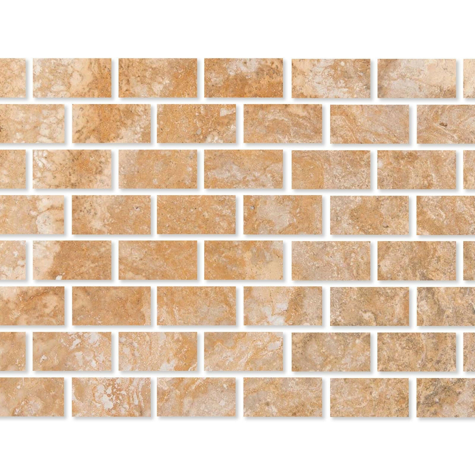 Special Cut | 3x6 Valencia Travertine Filled & Honed Tile Special Cut | 3x6 Valencia Travertine Filled & Honed Tile - American Tile Depot