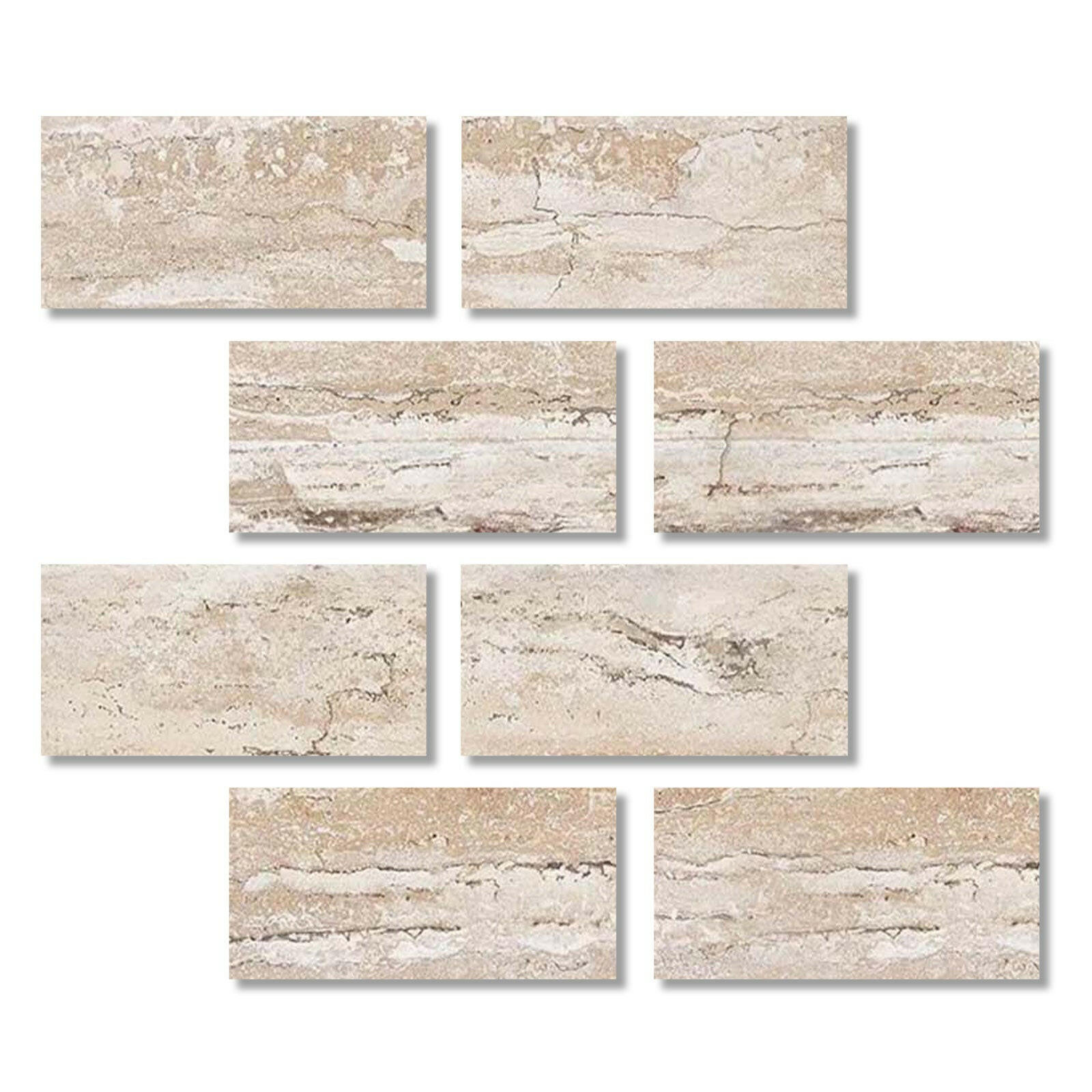 Special Cut | 3x6 Valerenga Travertine Filled & Honed Tile - American Tile Depot
