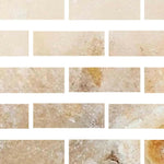Special Cut | 4x12 Antico Onyx Travertine Filled & Polished Tile Special Cut | 4x12 Antico Onyx Travertine Filled & Polished Tile - American Tile Depot