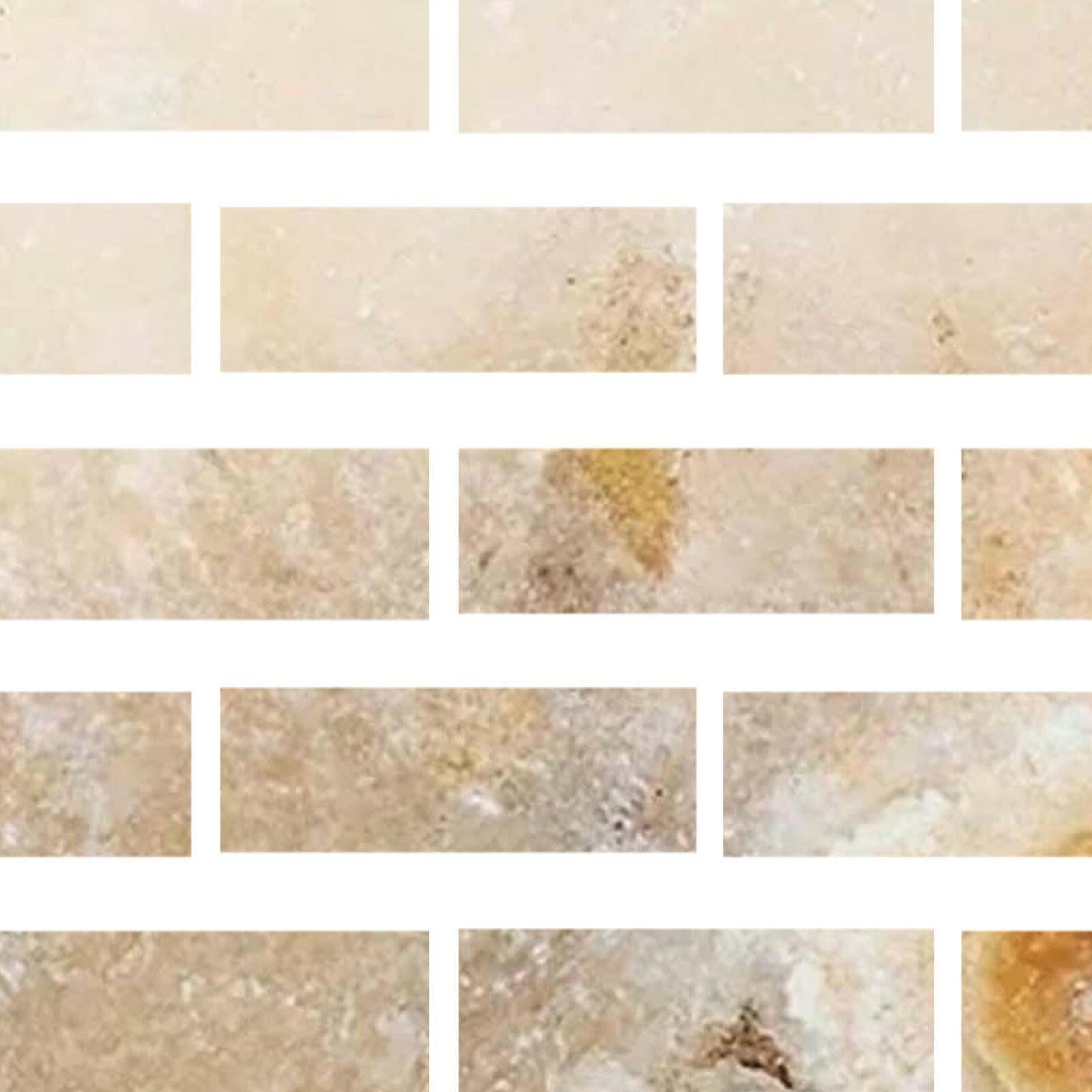 Special Cut | 4x12 Antico Onyx Travertine Filled & Polished Tile Special Cut | 4x12 Antico Onyx Travertine Filled & Polished Tile - American Tile Depot